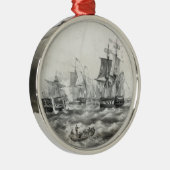 エリー湖の戦い メタルオーナメント (右)