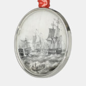 エリー湖の戦い メタルオーナメント (左)