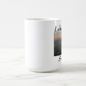 エリー湖の日没 コーヒーマグカップ (中央)