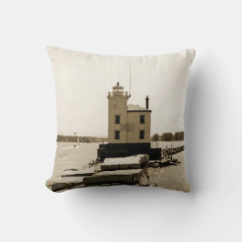 エリー湖の灯台 クッション