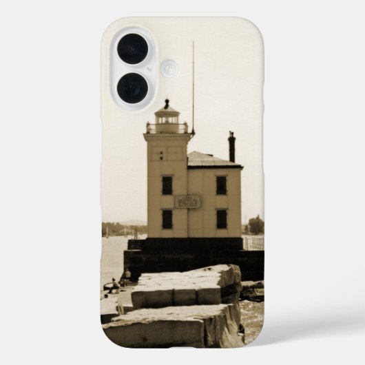 エリー湖の灯台 Case-Mate iPhoneケース (裏面)