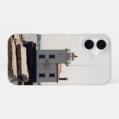 エリー湖の灯台 iPhone 16ケース (裏面横)