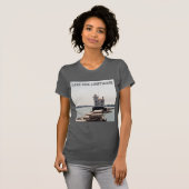 エリー湖の灯台 Tシャツ (正面フル)