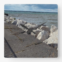 エリー湖の色の分離