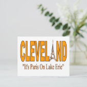 エリー湖の郵便はがきのパリ ポストカード (スタンド正面)