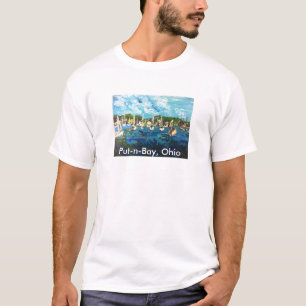 エリー湖エリー島絵画の#1 Tシャツ