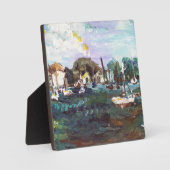 エリー湖エリー島絵画の#2 フォトプラーク (正面)