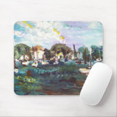 エリー湖エリー島絵画の#2 マウスパッド (マウス)