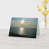 エリー湖0004 カード (黄色い花)
