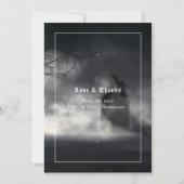 エリー結婚ゴシック サンキューカード (正面)