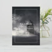 エリー結婚ゴシック サンキューカード (スタンド正面)