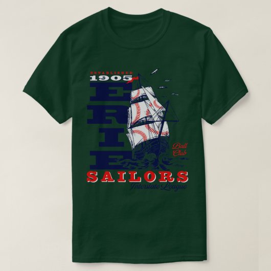 エリー船乗り Tシャツ (デザイン正面)