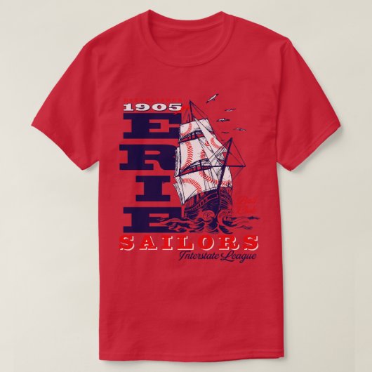 エリー船乗り Tシャツ (デザイン正面)