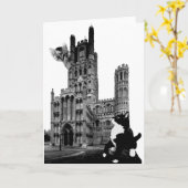 エリー遊カテドラルの子猫 カード (黄色い花)