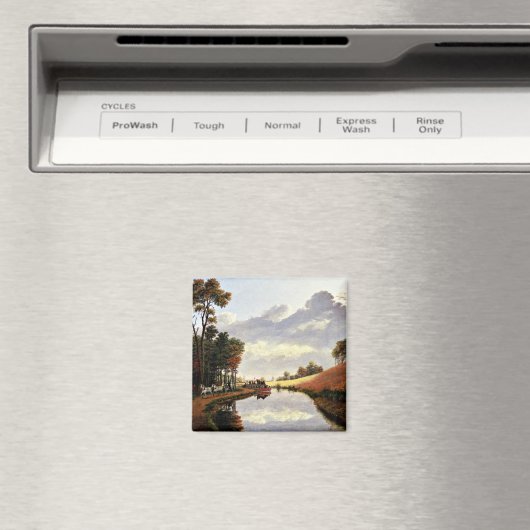 エリー運河のピッツフォー絵画ド マグネット (インサイチュ (食洗機))