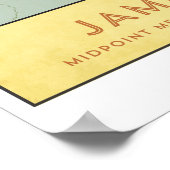 エリー鉄道地図ポスター(16 x 20) ポスター (角)