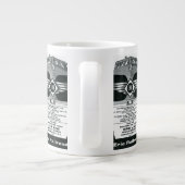 エリー鉄道郊外タイムテーブル1958年をカバー ジャンボコーヒーマグカップ (裏面)