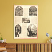 エリー鉄道 キャンバスプリント (インサイチュ (リビング))