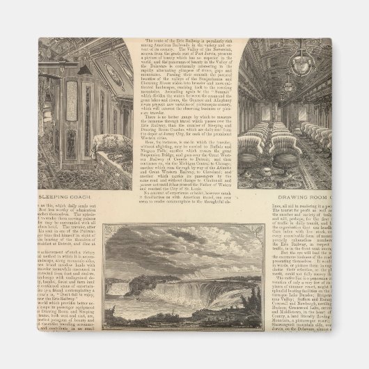 エリー鉄道 マグネット (正面)