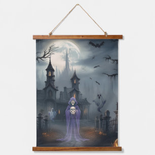 エリー・ハロウィン 吊り下げ型タペストリー