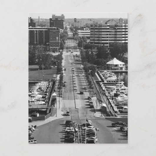 「エリー、パ。ストリートビュー」ポストカード ポストカード (正面)