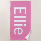 エリー ビーチタオル (正面)