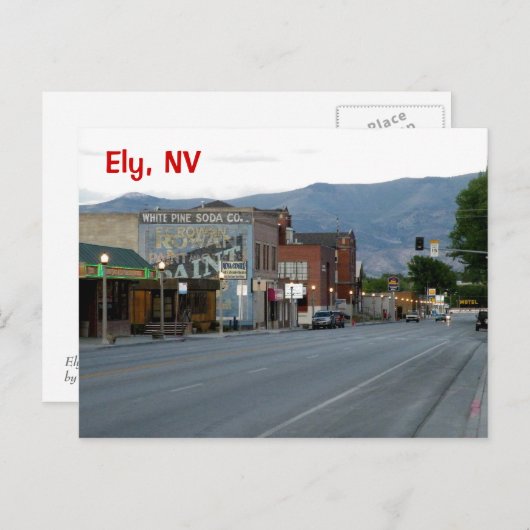 エリー ポストカード (正面/裏面)