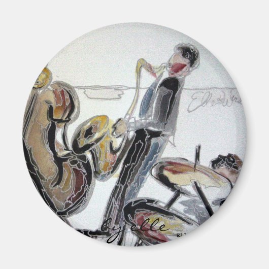 エルの「More Jam」 マグネット (正面)