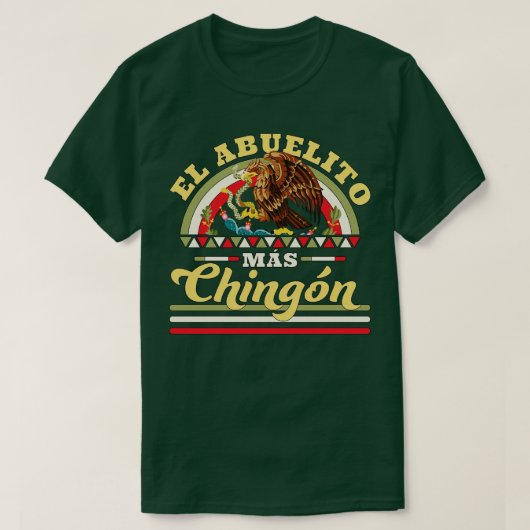 エルアブエリートマスチンゴンメキシカンパ Tシャツ (デザイン正面)