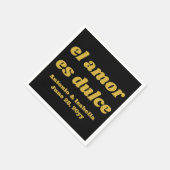 エルアモールes dulceウェディングレセプションサービテ紙 スタンダードカクテルナプキン (角)