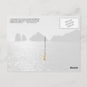 エルアルコデカボサンルーカスのシルエット ポストカード (裏面)