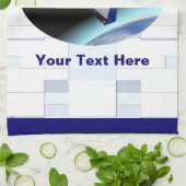 エルアルマスロール宇宙シャトルバス キッチンタオル (折り畳み)