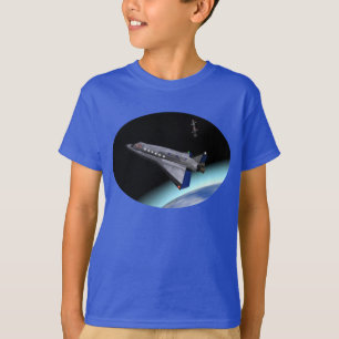エルアルマスロール宇宙シャトルバス Tシャツ