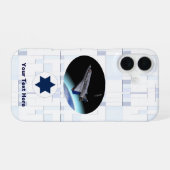 エルアル・マスロール宇宙船 iPhone 16ケース (裏面横)