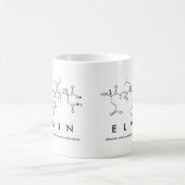 エルウィンペプチド名mug コーヒーマグカップ (中央)