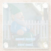 エルウッド格言エイムズアイオワコースター ガラスコースター (裏面)