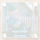 エルウッド格言エイムズアイオワコースター ガラスコースター (裏面)