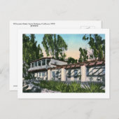 エルエンカントホテルサンタバーバラCAヴィンテージ ポストカード (正面/裏面)