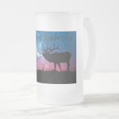 エルカホリックすり付きマグカップ フロストグラスビールジョッキ (正面右)