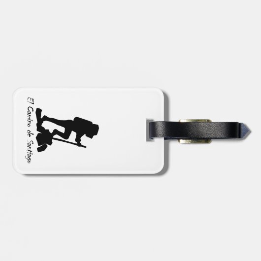 エルカミノデサンティアゴバケットリストハイク ラゲッジタグ (裏面横)