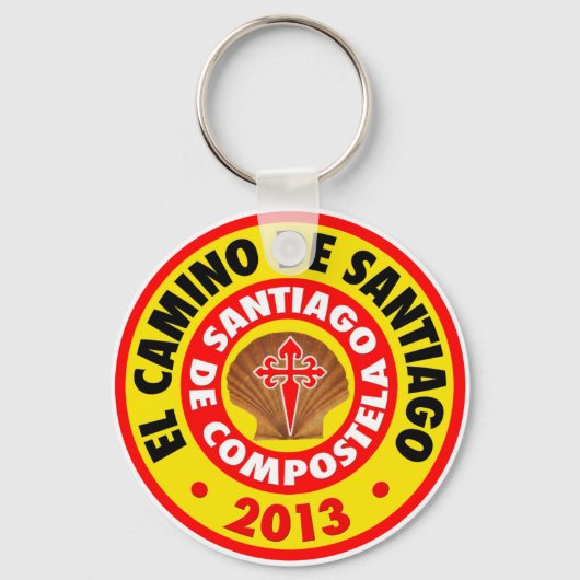 エルカミノデサンティアゴ2013 キーホルダー (正面)