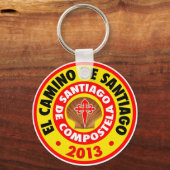 エルカミノデサンティアゴ2013 キーホルダー (正面)
