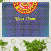 エルカミノデサンティアゴ キッチンタオル (折り畳み)