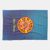 エルカミノデサンティアゴ キッチンタオル (横)