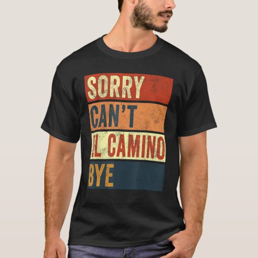 エルカミーノデサンティアゴコンポステラスペインWay of St J Tシャツ (正面)