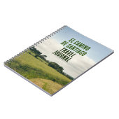 エルカミーノデサンティアゴ旅行ジャーナル ノートブック (左側)