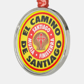 エルカミーノデサンティアゴ メタルオーナメント (左)