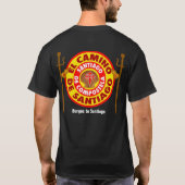 エルカミーノデサンティアゴ Tシャツ (裏面)