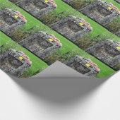 エルカミーノ：マーカー86キロメートル，スペイン ラッピングペーパー (角)