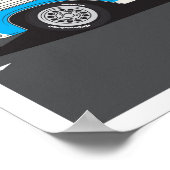 エルカミーノ, 19"x19" ポスター (角)